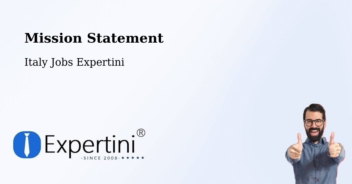 Corporate Mission – Leverano - Italy Jobs Expertini